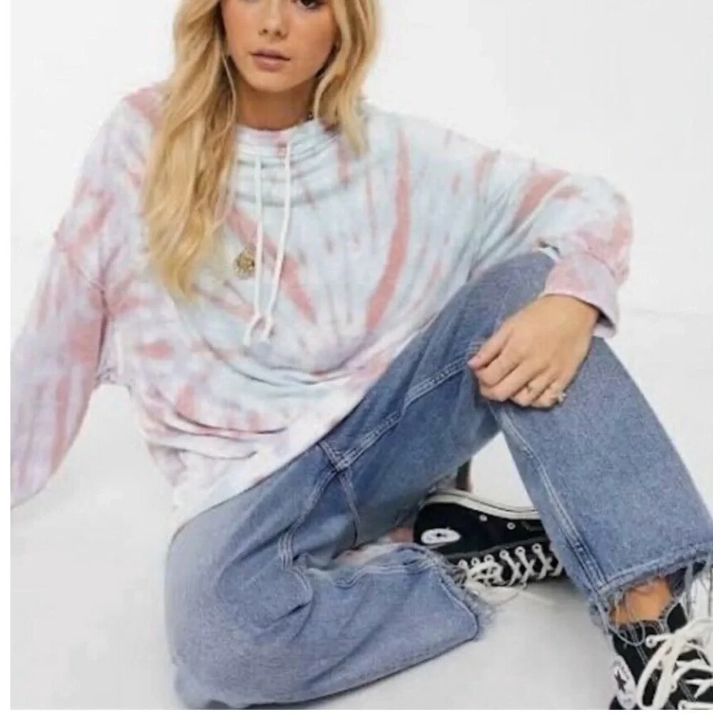 FREE PEOPLE Best Catch Tie Dye Tunic